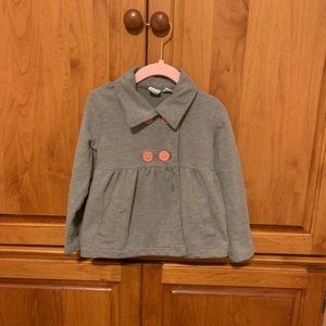 The Children’s Place Gray Pea Coat